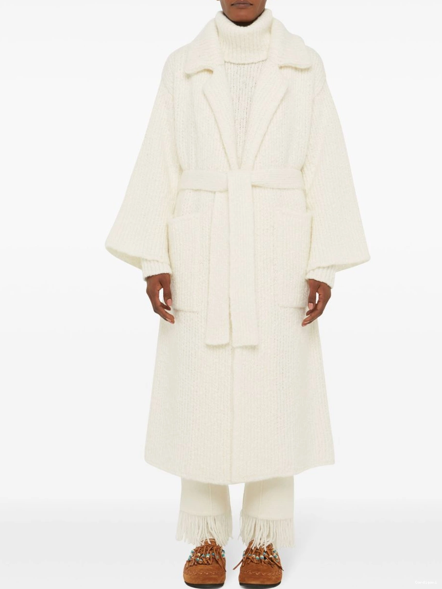 Affordable coat Women knitted Alanui robe 0815